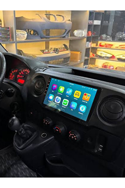 ALCARS AUDİO RENAULT MASTER 2010-2019 9 İNC 2 GB RAM 32 GB RAM KABLOSUZ CARPL...