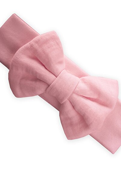Cigit Ribbon Baby Bandana Powder Pink