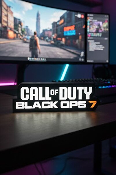 MEK Call Of Duty Black Ops 7 Tasarımlı Dekoratif Aydınlatma LED