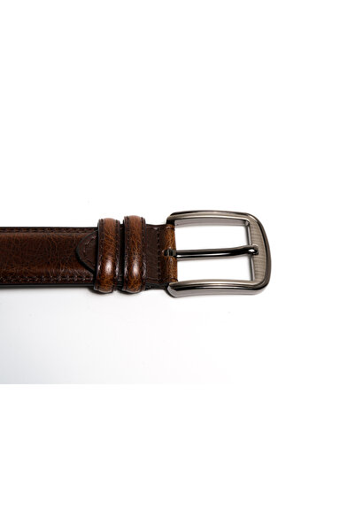Artizan Suits Elegant brown genuine leather men's belt