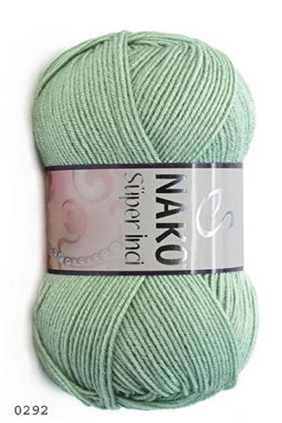 NAKO Super Pearl Green 5 Pieces Color: 292