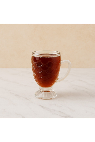 Lüks Sepeti Zelda - Luxury Tea Cup Set 6 Piece Mug with Handle - 100 ml