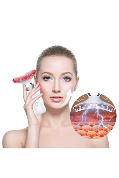 OEM Facial and Neck Lifting Device with EMS Microcurrents and LED Phototherapy – Glossy Neck Instrumen
