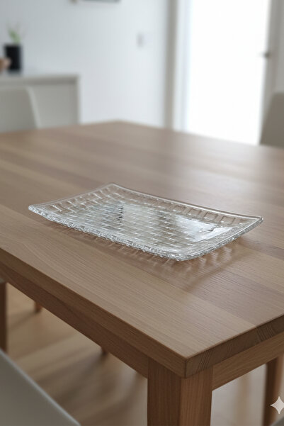 Home Vetrina Glass Rectangular Presentation and Serving Plate 14.5×29 cm