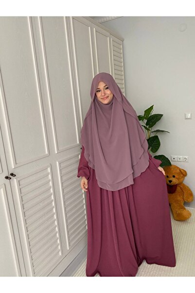 Hijab Φόρεμα Ayrobin και σουφλέ με σκιά, χακμάρ, κιμάρ, αμπάγια, σουφλέ