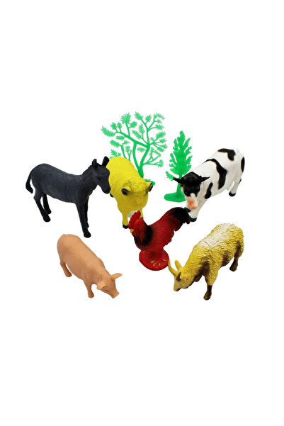 Deluxebase Set de figurine, Deluxebase, jumbo, Fermă, 8 piese