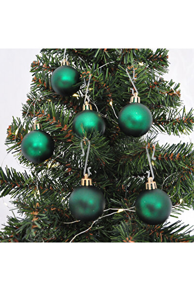 EXİZ TİCARET Bile de decorare pentru copac 6 bucăți - 4 cm - Model 2