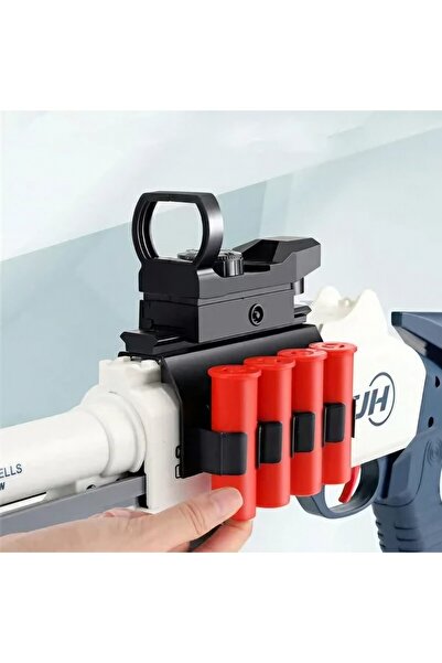 dalip Toy Shotgun S686 Realistic UDL XM1014 Dalip, Manual, with Scope, 10 Foam Projectiles, 5 Cartridges,