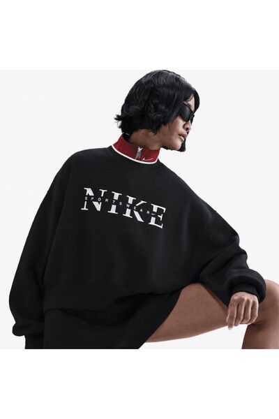 Nike Bluza W NSW PHNX FLC CREW GLS Femei