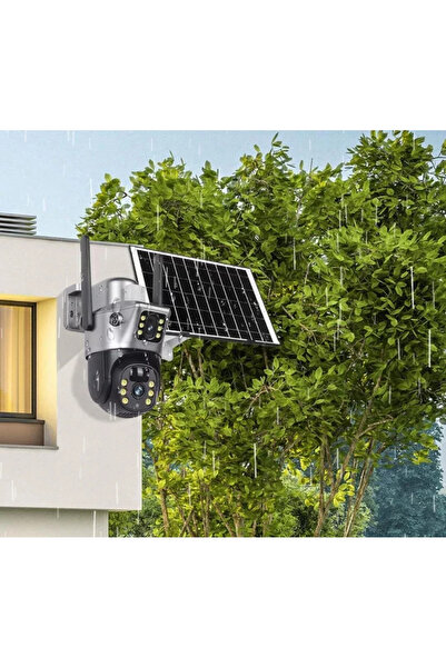 1way 4G Solar Powered Smart Outdoor Security Camera