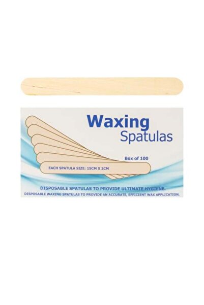 Globalstar Wooden sticks for spreading wax - 100 pieces