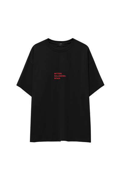 Negroni Oversize Tişört - Siyah