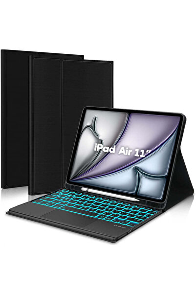 Casey Studios Backlit Keyboard Case with TouchPad iPad Air 5/4 10.9", Bluetooth 5.4, Adjustable Angles