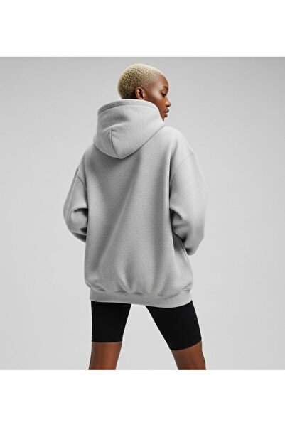 Bheka Concept Unisex Oversized Hooded Sweatshirt – Stay Positive Printed