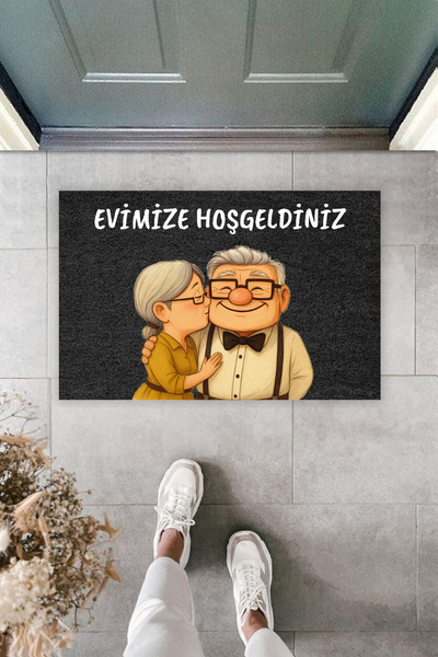 Dormot سجادة أمامية حديثة ذات طباعة رقمية شعبية بتصميم باب مزدوج