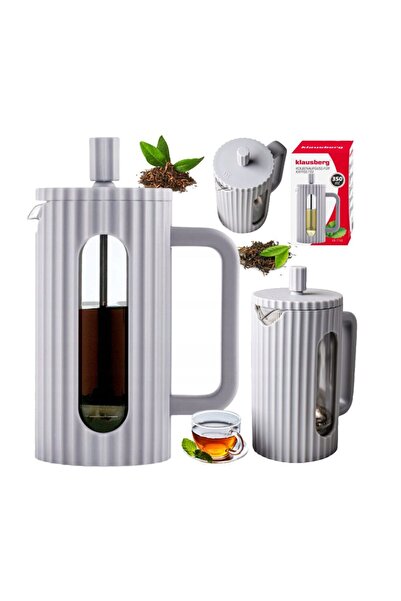 Klausberg Coffee/tea maker with pressure capacity. 0.35 l, gray,