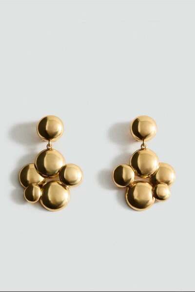 My Joyas Design أقراط فقاعية من مادة MNG