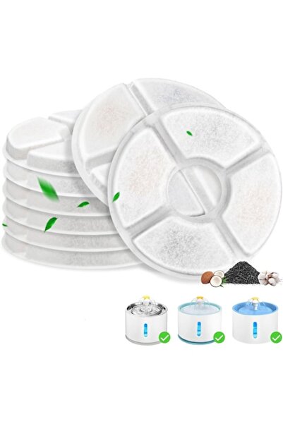 FONIX Filtru de apă pentru fântână PurityFlow pentru animale de companie, rot...