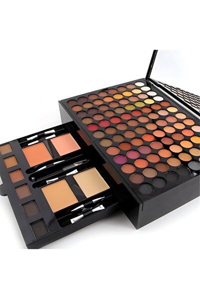 MACVI professional makeup kit, 180 shades, compact powder, multicolor