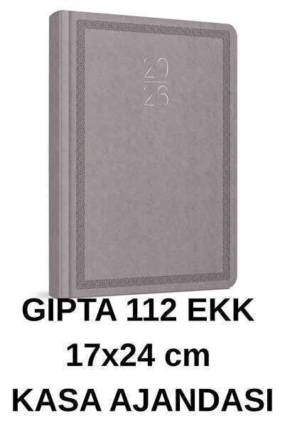 NEON PLUS Gıpta 112 EKK Kasa Ajandası 17x24cm (1 adet )