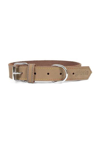 Gloria Dog collar Oasis Beige (1,2 x 35 cm)