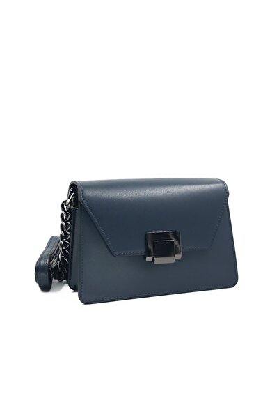 Posete Fagaras Poseta Piele Emilia - Bleumarin, Geanta Casual din Piele Natur...