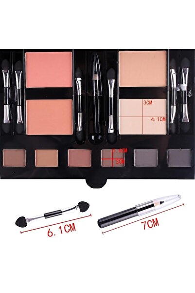 MACVI professional makeup kit, 180 shades, compact powder, multicolor