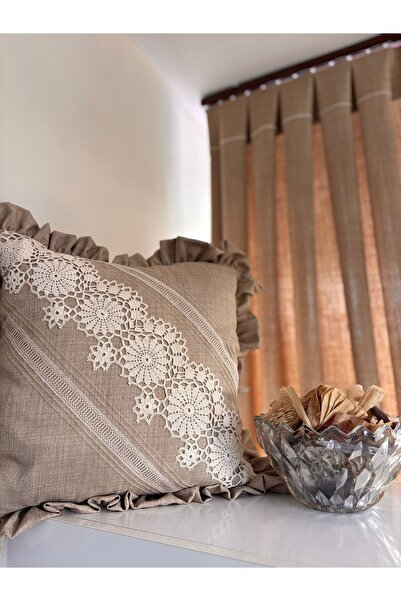 Sevilay perde El Yapımı Koltuk kırlenti