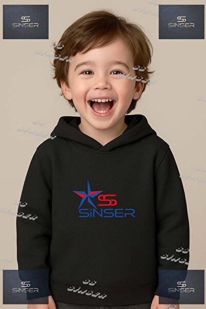 SS SİNSER Φούτερ Unisex με στάμπα "SWT STARRED WRITING "