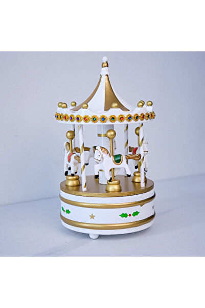 velve Decorațiune carusel muzical „Carnavalul Bucuriei”, Auriu