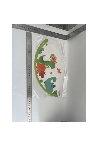 OEM Set de pălării de petrecere cu dinozauri, 6 buc., multicolor