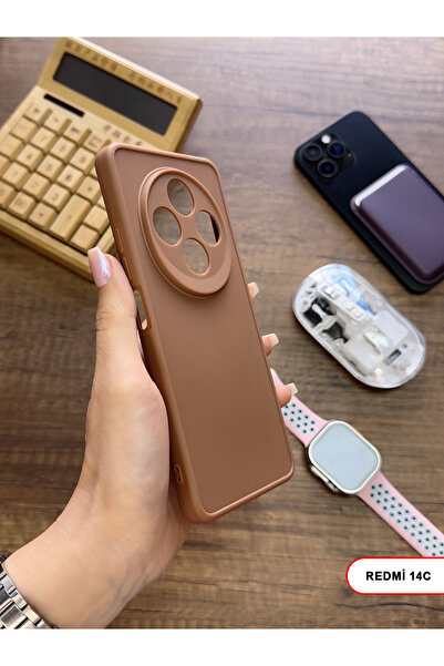 MTL Redmi 14C Uyumlu Kamera Korumalı Darbeye Dayanıklı Renk Atmayan Keep Sili...