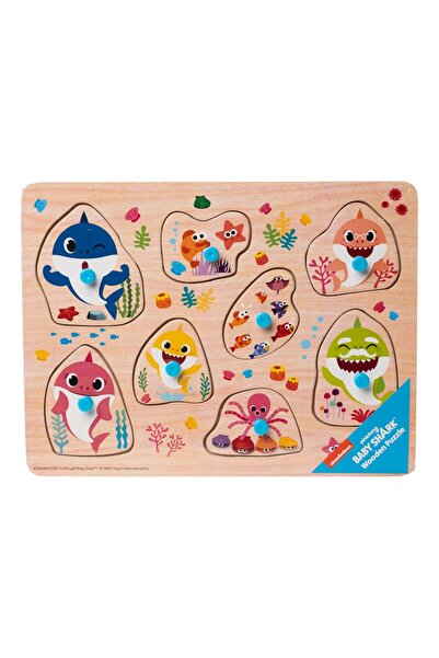 Baby Shark Puzzle din lemn 8 piese