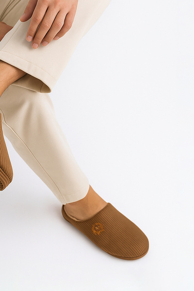 StWenn Пухнасті домашні капці для чоловіків жінок безшумна підошва всередині Kurklu миються гостьові капці