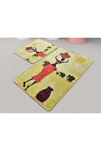 Talis Set of 2 Elephant Bath Mats