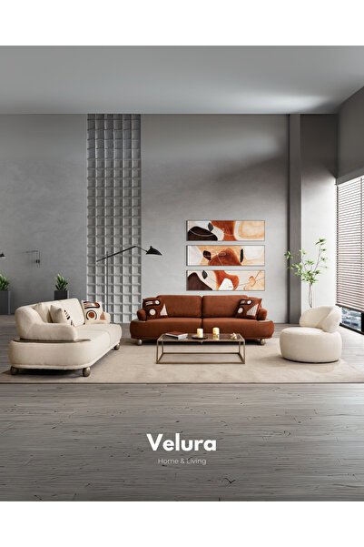 Velura Home & Living Elegance 3+3+1 Koltuk Takımı & Oturma Grubu