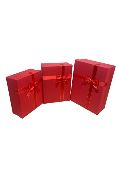 PAZARAKOŞ HEDİYE DAMAT GELİN SÖZ FİYONKLU SİMLİ KIRMIZI KINA BOHÇA SETİ 3 LÜ