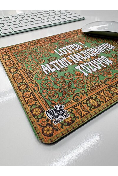 rakkun shop Carpet Print Patterned Mousepad (21.5 cm X 17.5 cm)