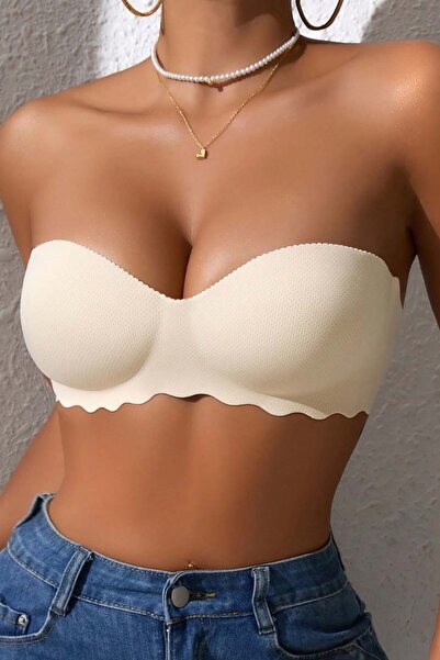 Merry See Dikişsiz Balensiz Hafif Destekli Lazer Kesim İzbırakmaz Görünmez Sütyen
