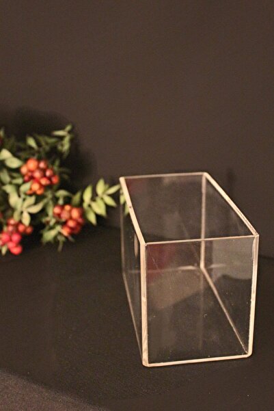 TIVIVOR Dikdörtgen Pleksi Kutu Kalemlik Organizer Düzenleyici