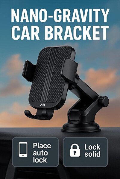 ADSONS Nano Gravity Car Mobile Holder 360 Degree Rotation