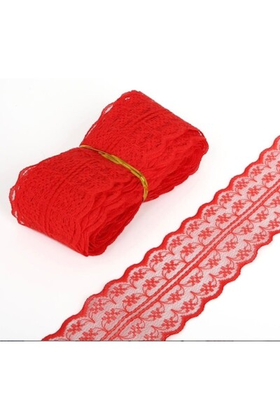 OEM Dantelă neelastică, lățime 4,5 cm, rolă de 10 m