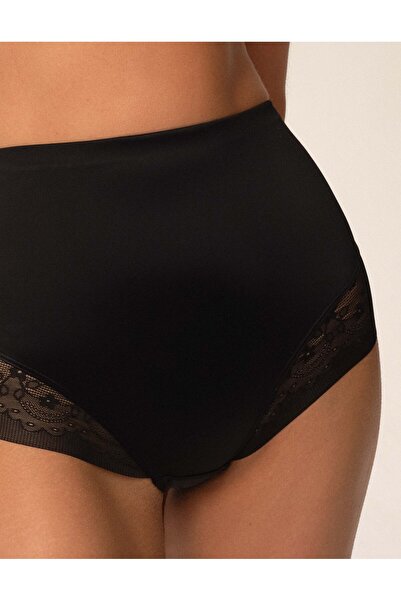 ESOTIQ Women's Shaping Briefs Slimming Panties Shapewear Tummy Control with Lace Details | Slim