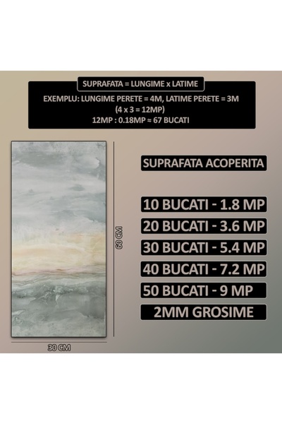 NEXTLY Self-Adhesive Marble-Effect Wallpaper, Waterproof, Easy Install, 7.2 sqm Coverage Set