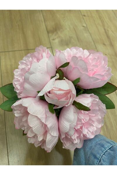 Dekordan House Yapay 1. Kalite İpek Açmış Şakayık