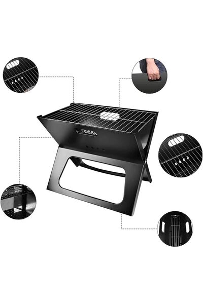 Generic Foldable Outdoor Gas Grill / Portable Charcoal Grill for Home Use
