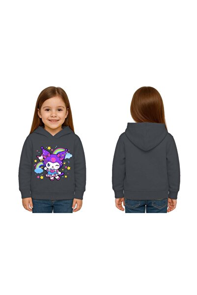 SEDİRLİ Unisex cu imprimeu Copii Swae tricou cu glugă 3 Thread Ş cu căptușeal...