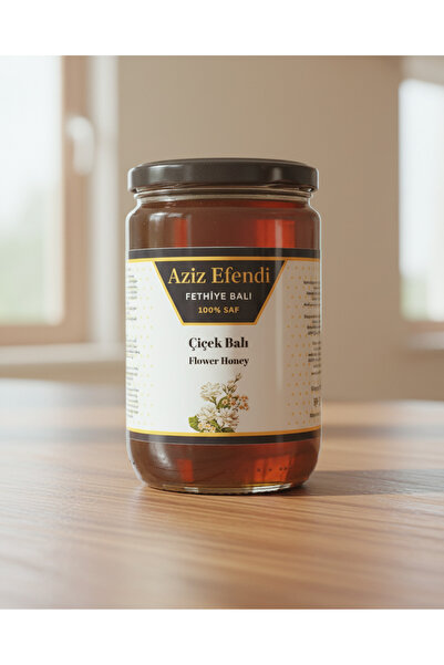 Aziz efendi Bal & Yöresel Fethiye Çiçek Balı 850 G Cam Kavanoz