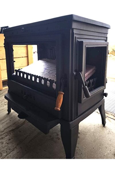 flamestove FS-042YKAK RETRO LÜX ALTTAN KÜLLÜKLÜ DÖKÜM SOBA