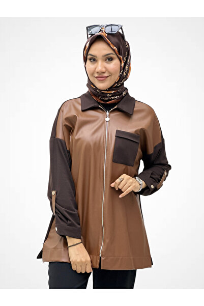 İklim DERİLİ FERMUARLI CEKET 4557